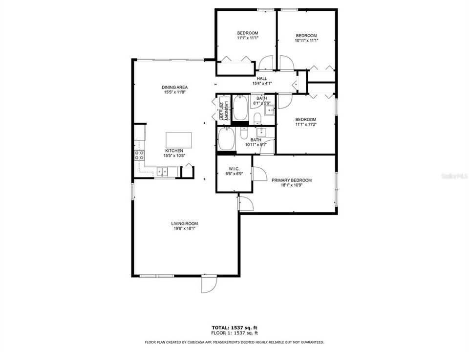 For Sale: $429,900 (4 beds, 2 baths, 1666 Square Feet)