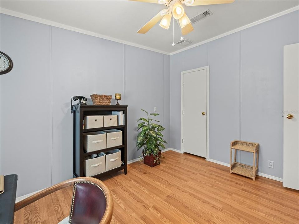 Second bedroom, walk-in closet