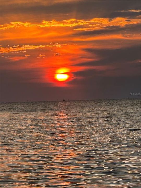 Sunsets from the Mouth of the Gulf, Redneck Island