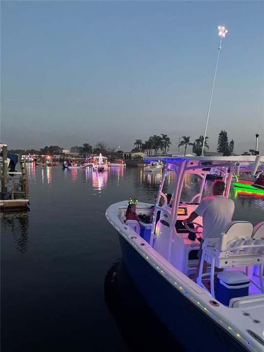 Christmas parade with Leisure Beach