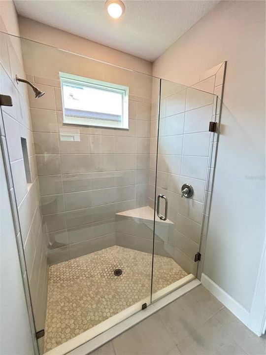 Upgraded Shower in Primary Bathroom