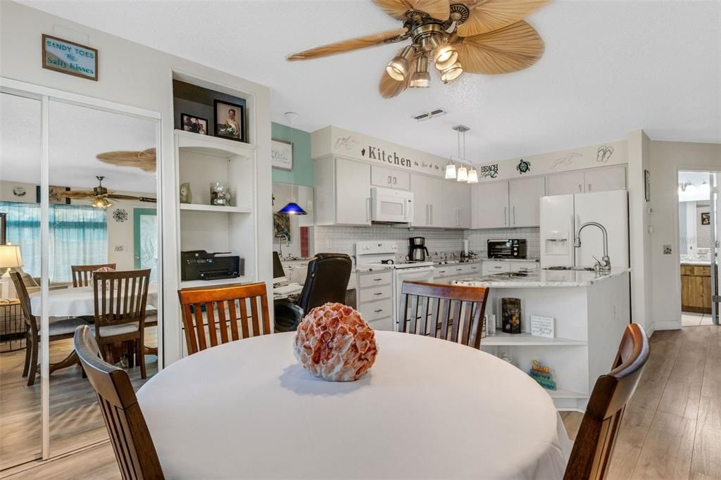 Dining Room Towards Kitchen