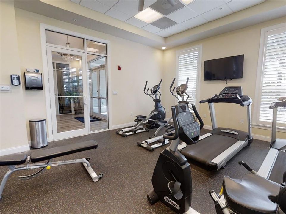 Fitness Room in Clubhouse