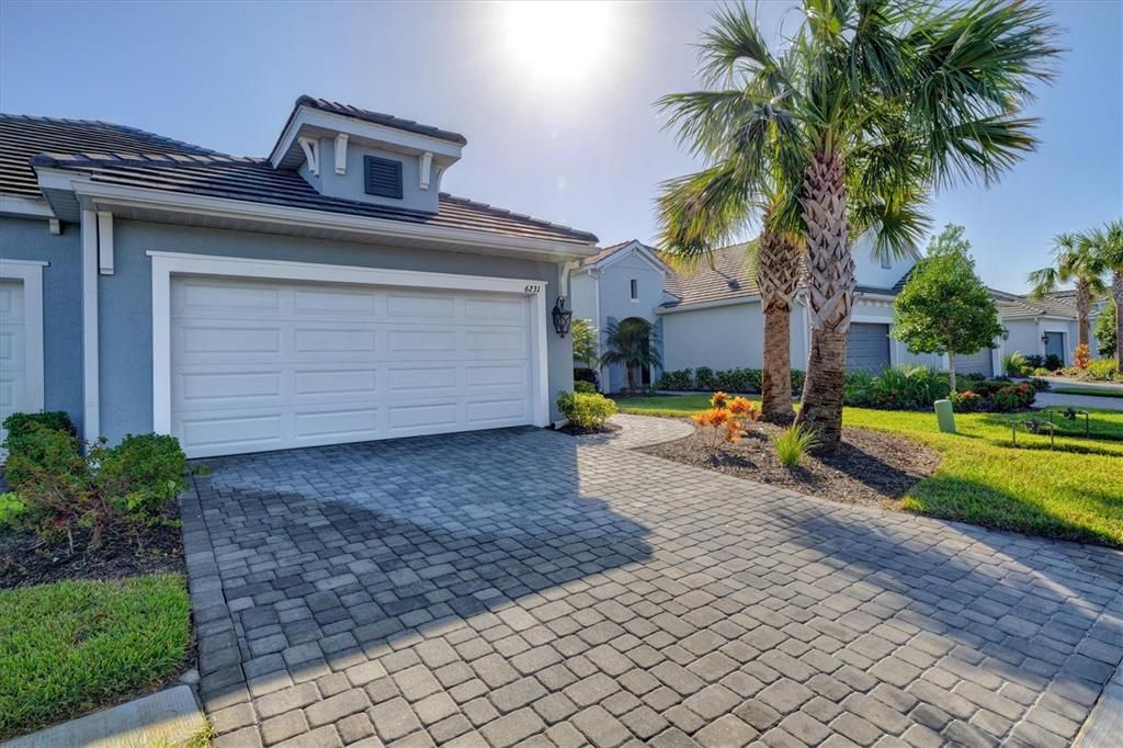 Spacious 2 car garage.