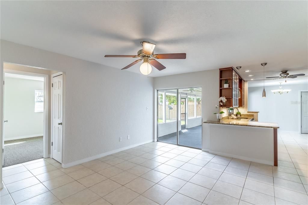 Open & Bright Family Room