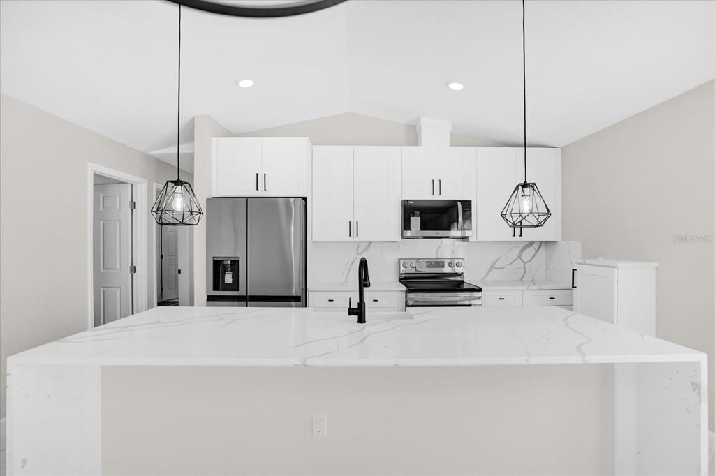 Kitchen with Stainless Steel Appliances