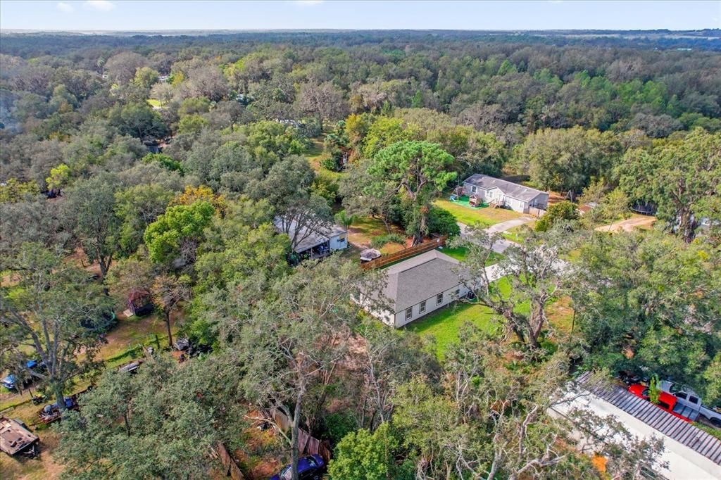 Aerial View of the Property