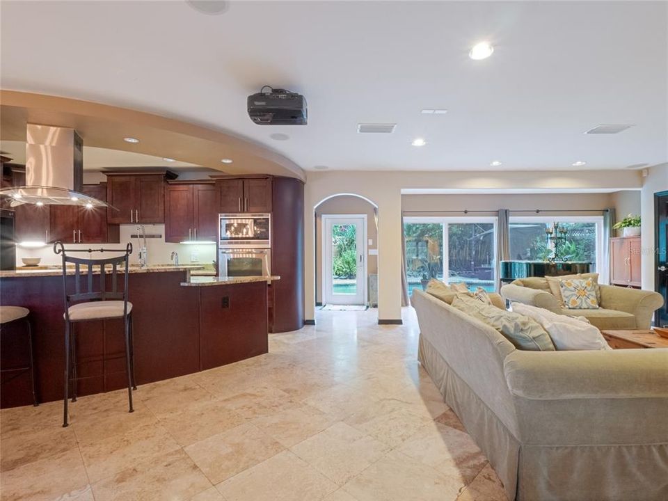 Gourmet Kitchen and Great Room