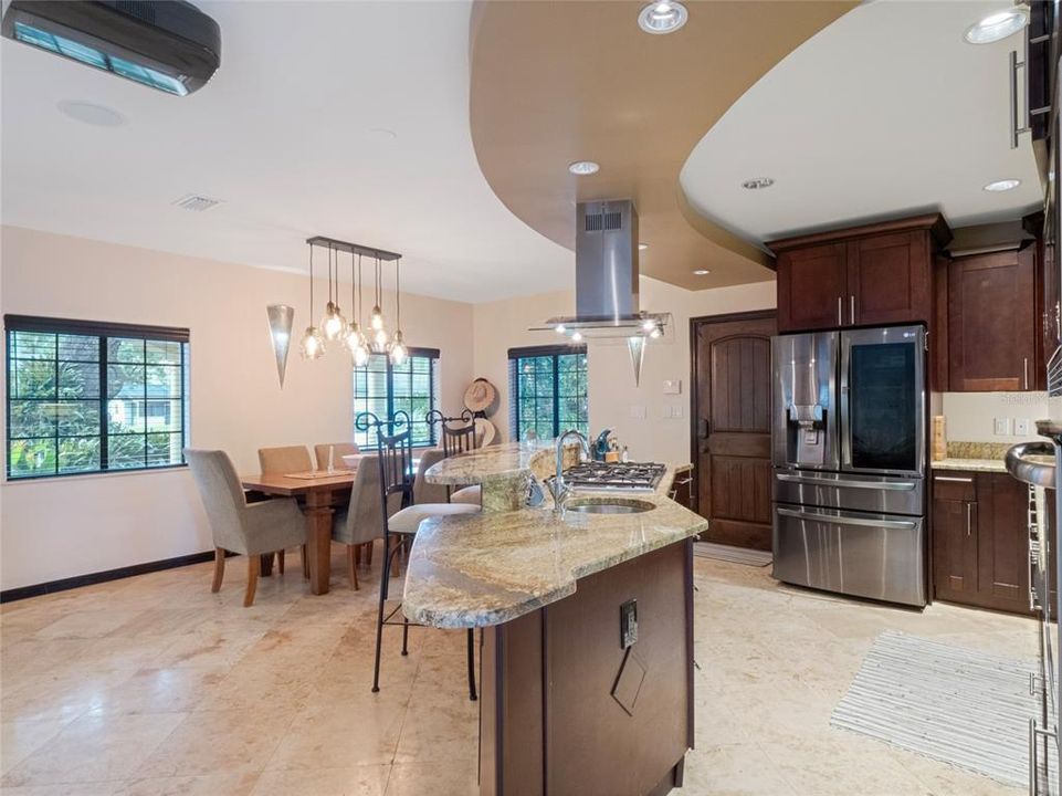 Gourmet Kitchen and Dining Room