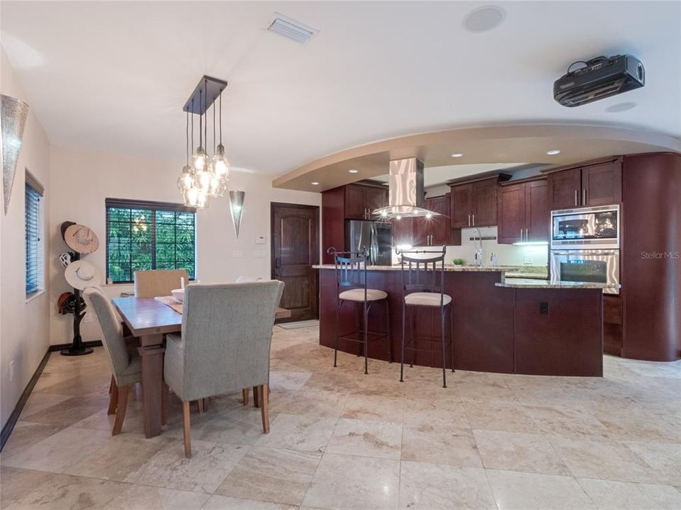 Gourmet Kitchen and Dining Room