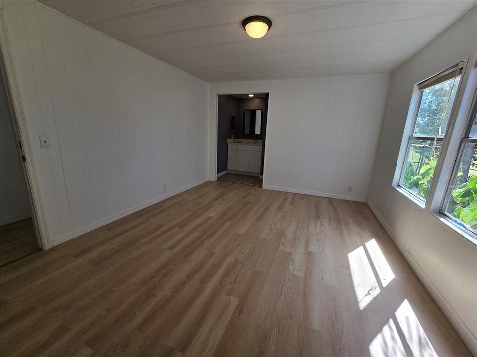 Primary Bedroom  view toward primary bathroom