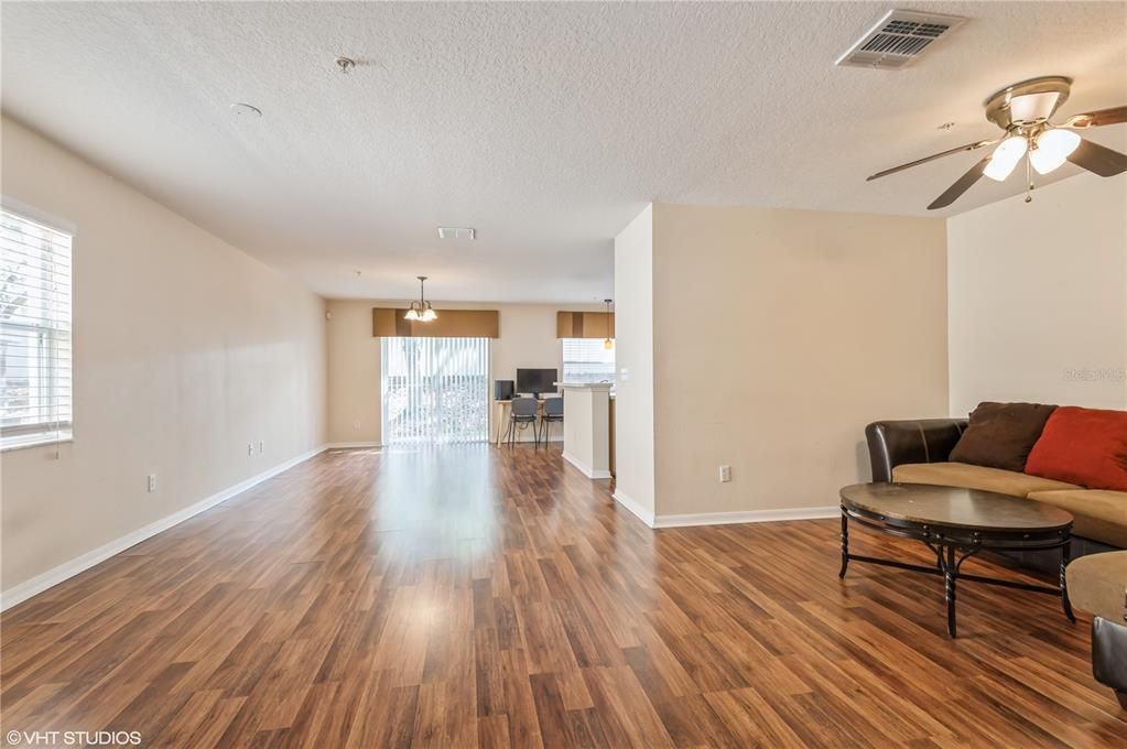 Living Room & Dining Room