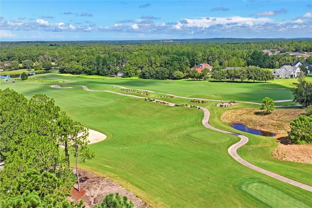 Pete Dye golf course