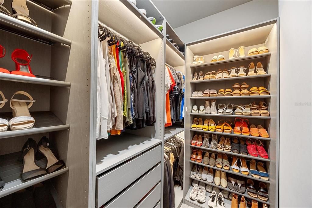 Master closet