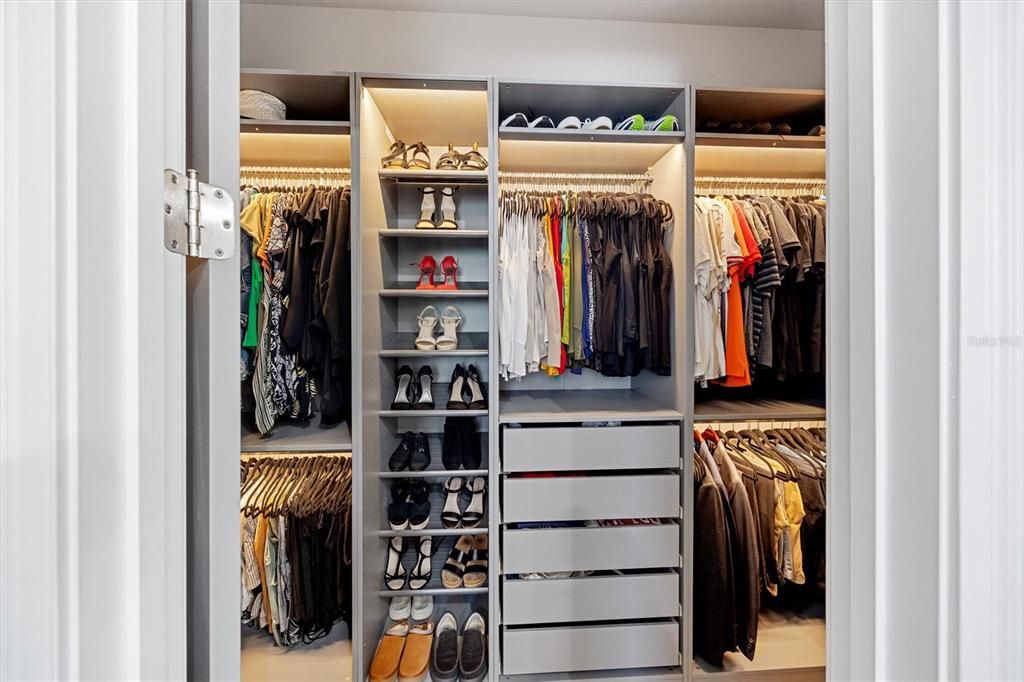 Master closet