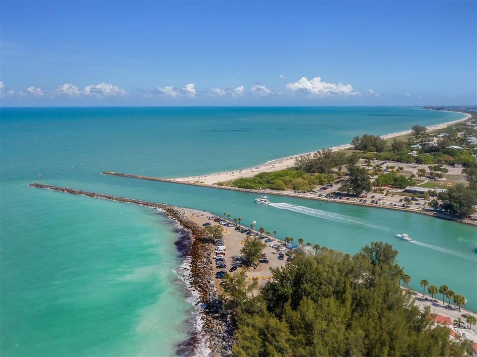 Venice Jetties to the Gulf