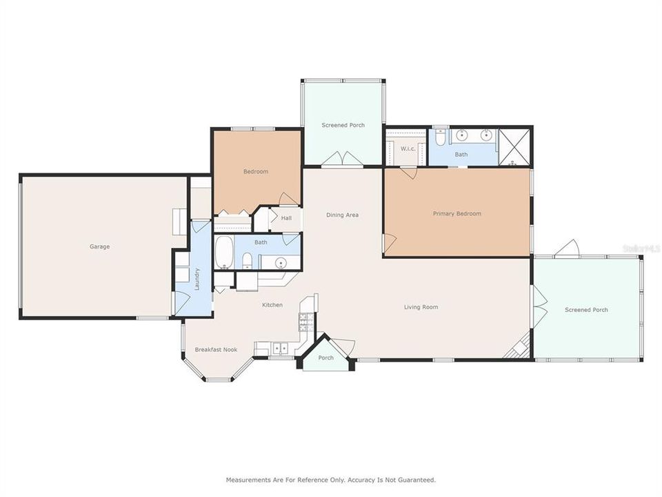 Floor Plan of 4900 Canoe Court