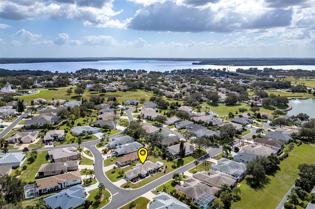 Aerial View of 4900 Canoe Court