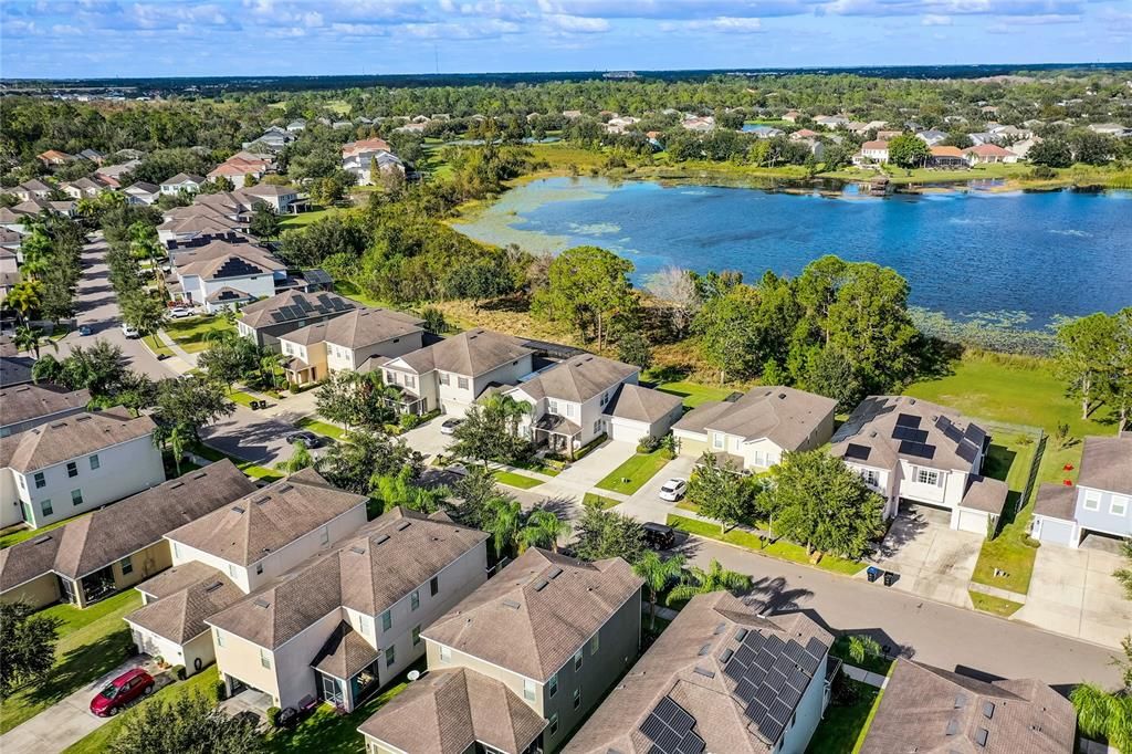 Aerial Front of Home