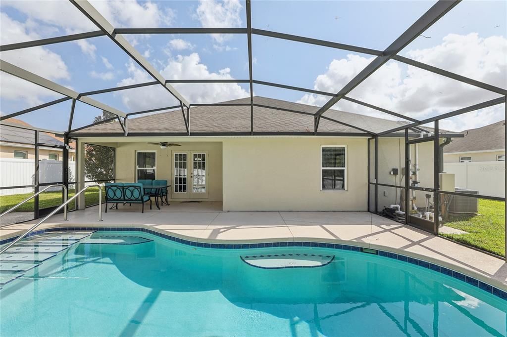 Patio & Screened Salt Water Pool