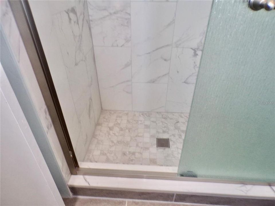 Primary en-suite Bathroom walk in shower