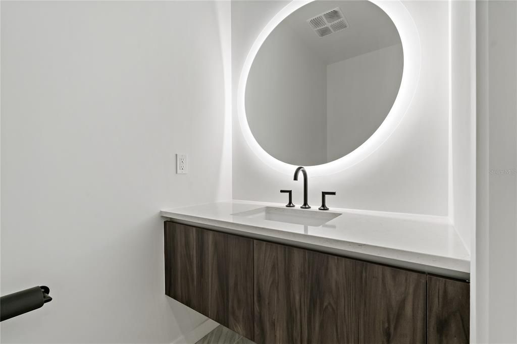 MODERN HALF BATH!