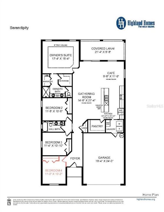 На продажу: $341,595 (4 спален, 2 ванн, 2005 Квадратных фут)