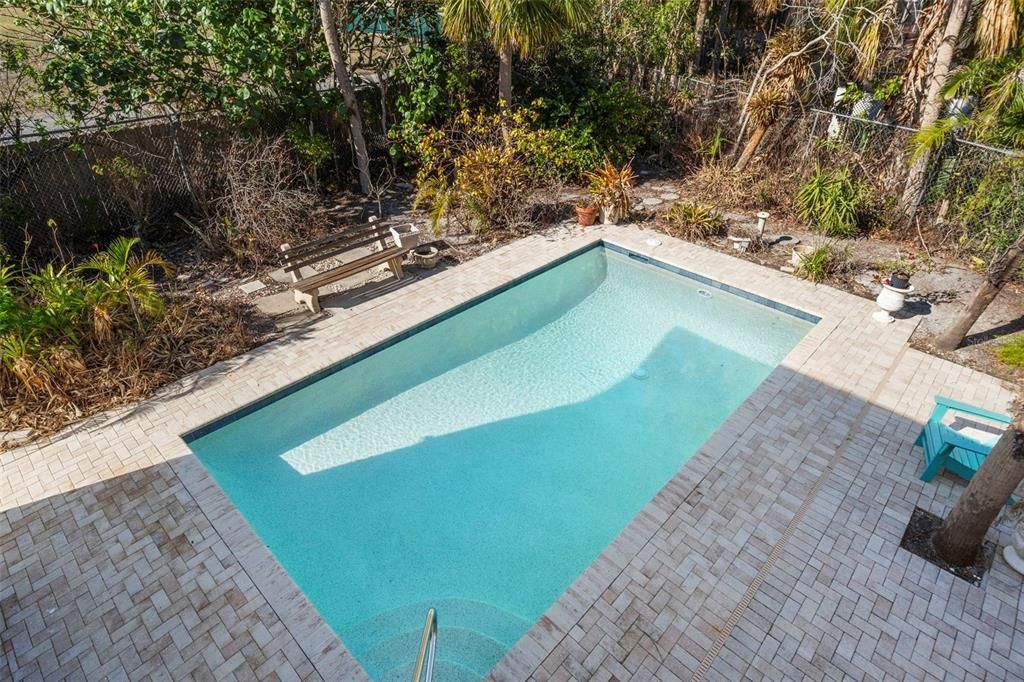 View of Pool from 2nd Floor