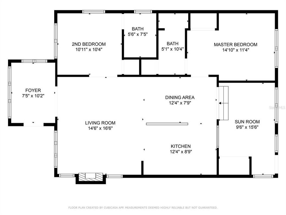 For Sale: $500,000 (2 beds, 2 baths, 1203 Square Feet)