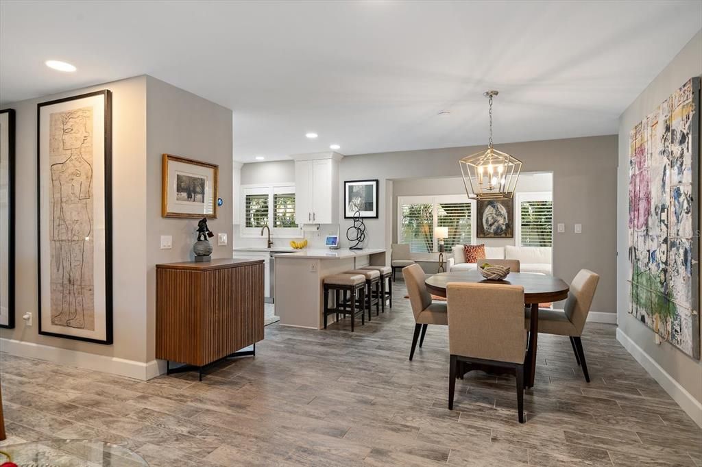 Dining Room / Kitchen / Sunroom