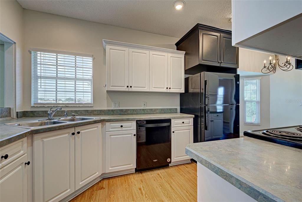 Well laid out kitchen makes meal prep so easy.