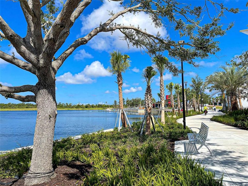 Bike, hike or relax by the large Wellen Park lake.