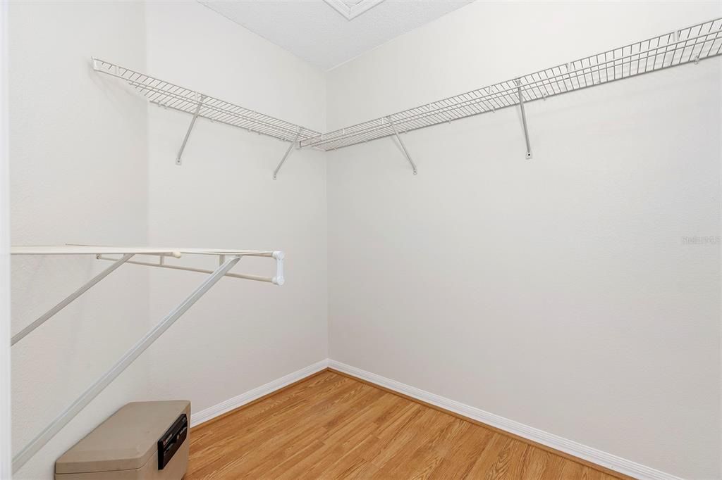 Primary Walk In Closet