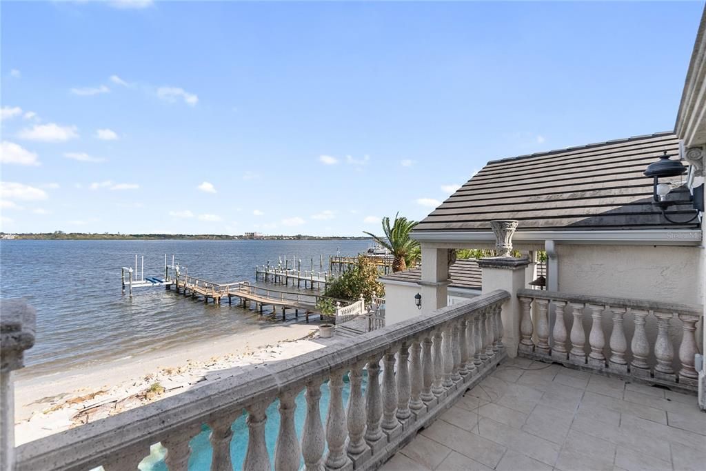 Balcony off of 3rd Bedroom