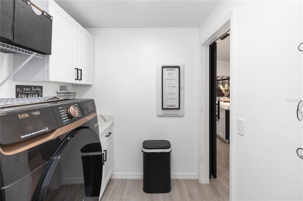 Laundry Room off the kitchen