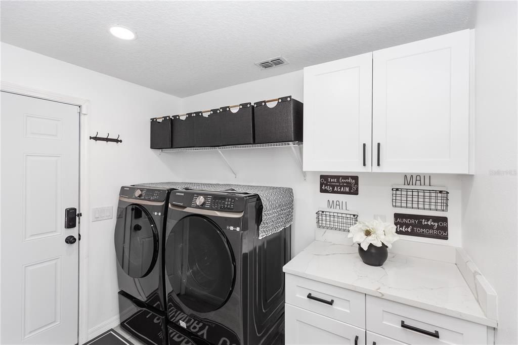 Laundry Room off the kitchen