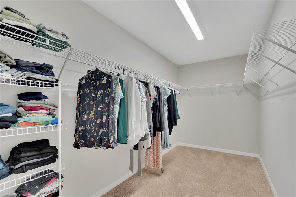 Primary Walk-in Closet