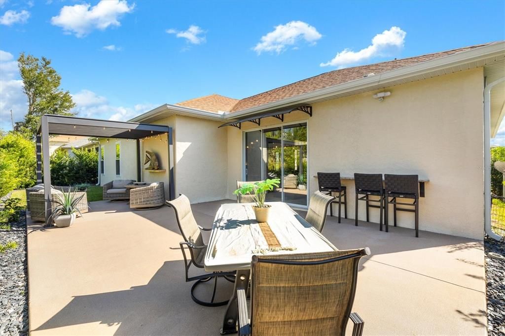 Private Courtyard Patio