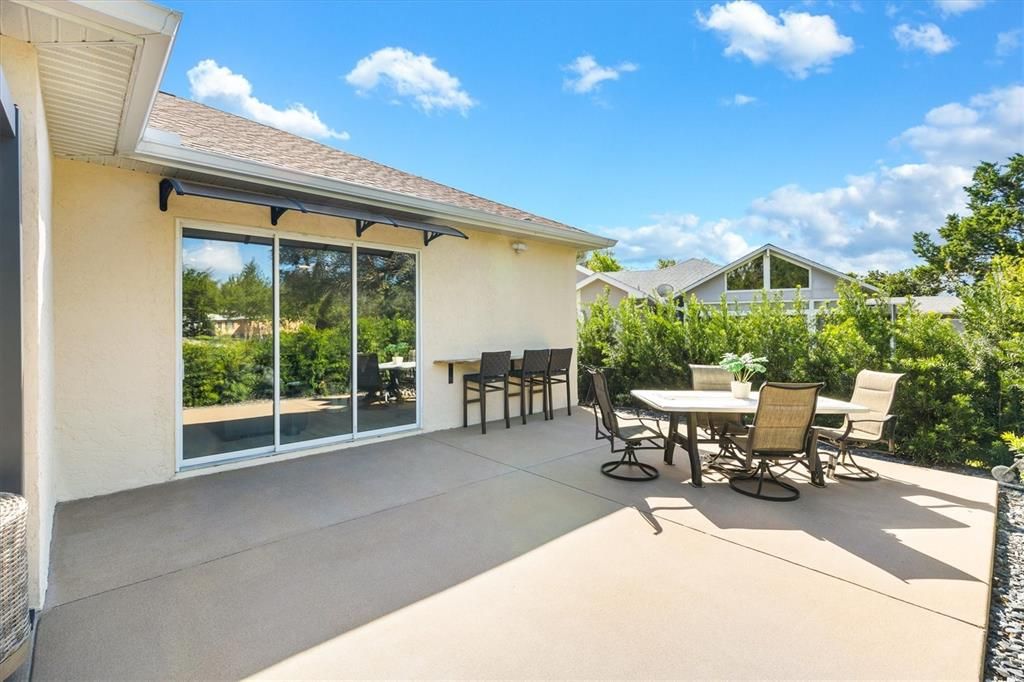 Private Courtyard Patio