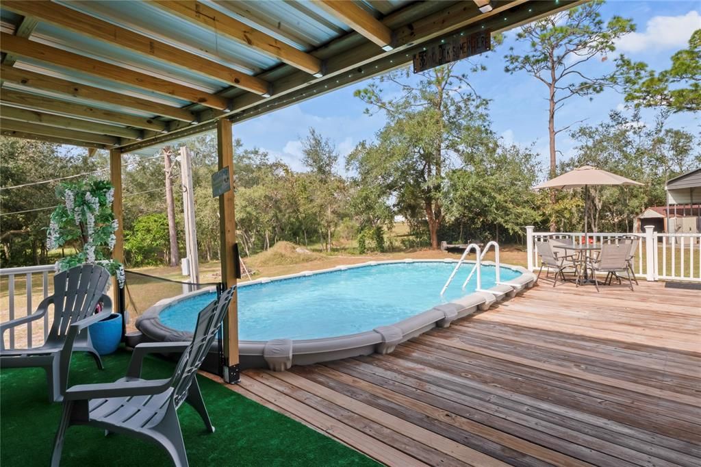 View of Pool and Deck