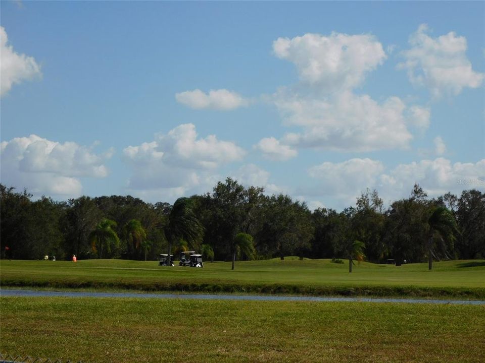 VIEW OF THE GOLF COURSE