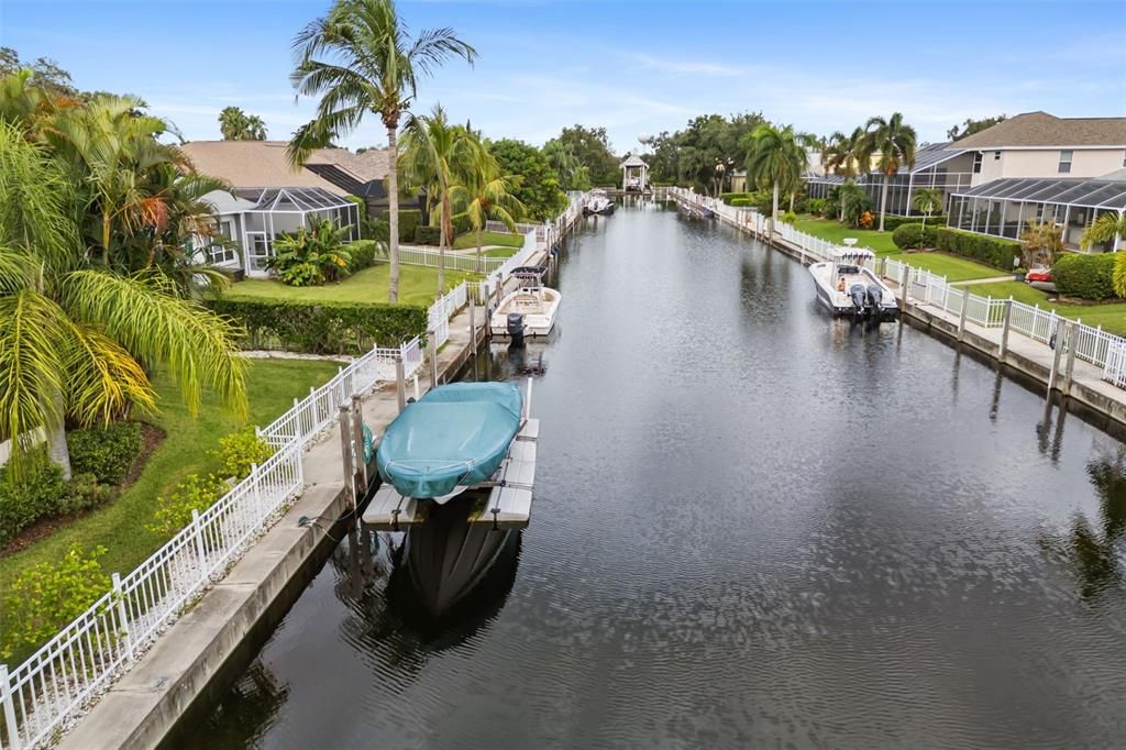 Fresh water canal