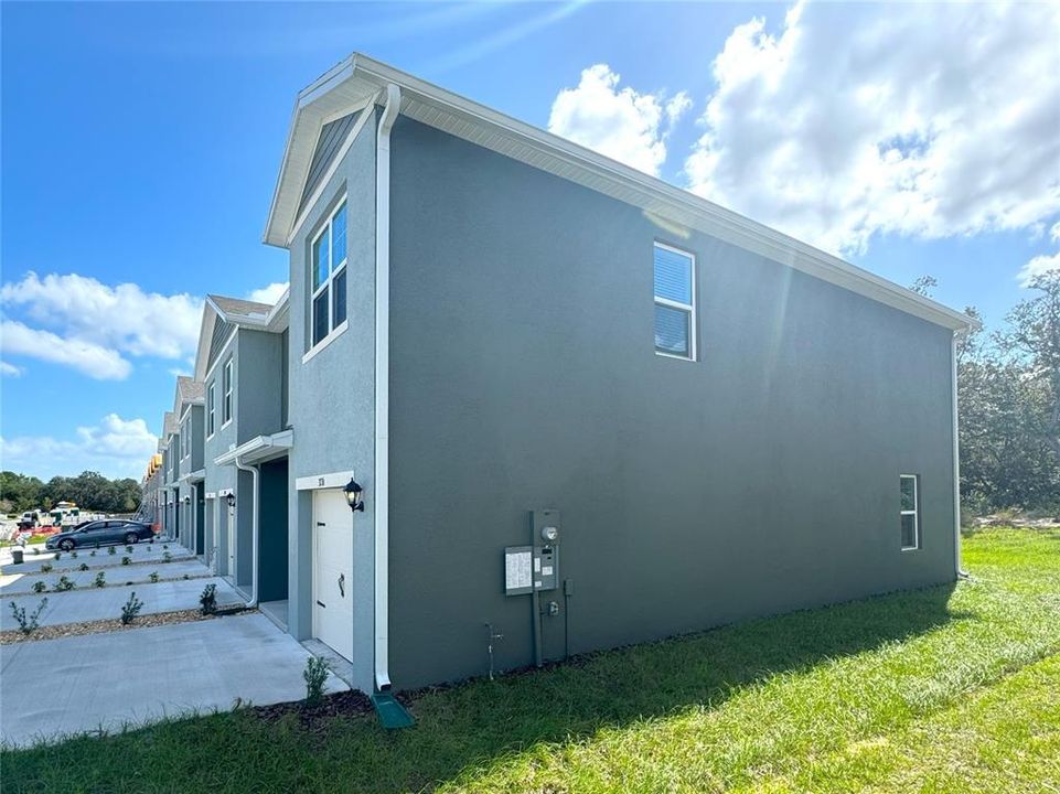 Townhome - Side View