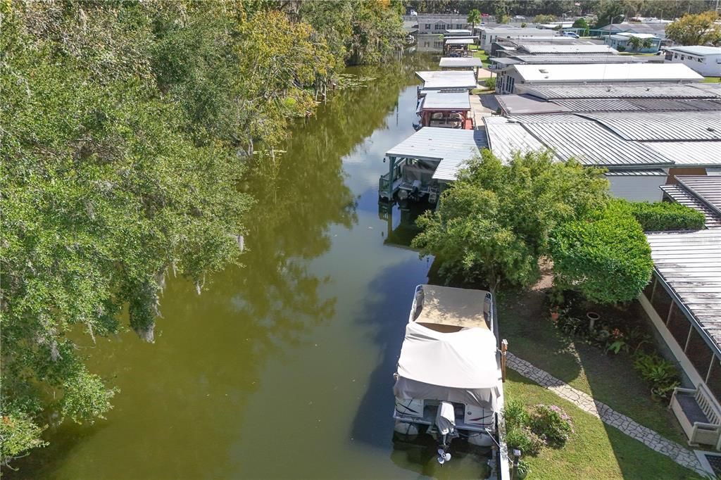 Aerial of Canal