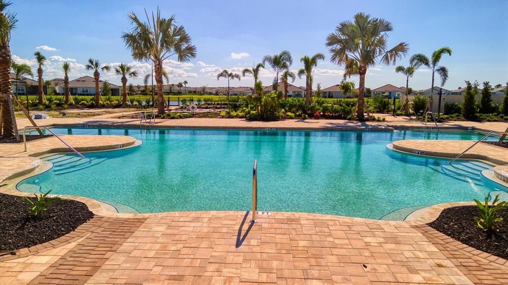 Amenity center main pool