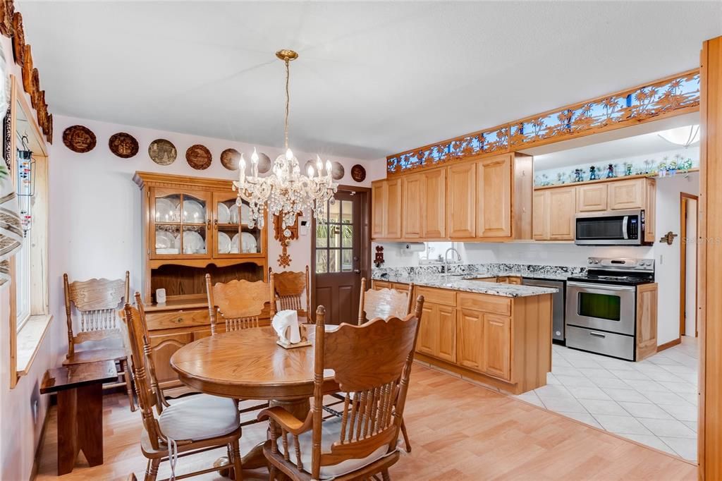 Dining Area Next to Kitchen