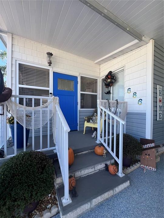 Cute front porch