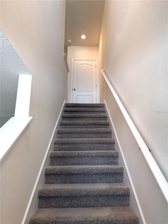 Interior - Foyer Entrance Carpeted Stairs