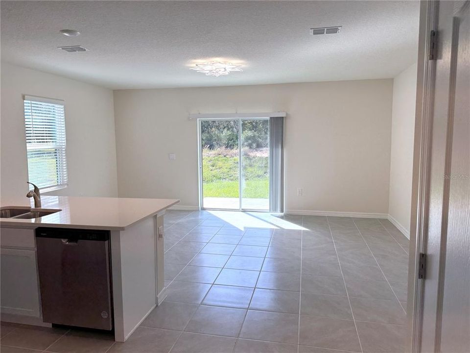 Living/Family Room - View from Kitchen