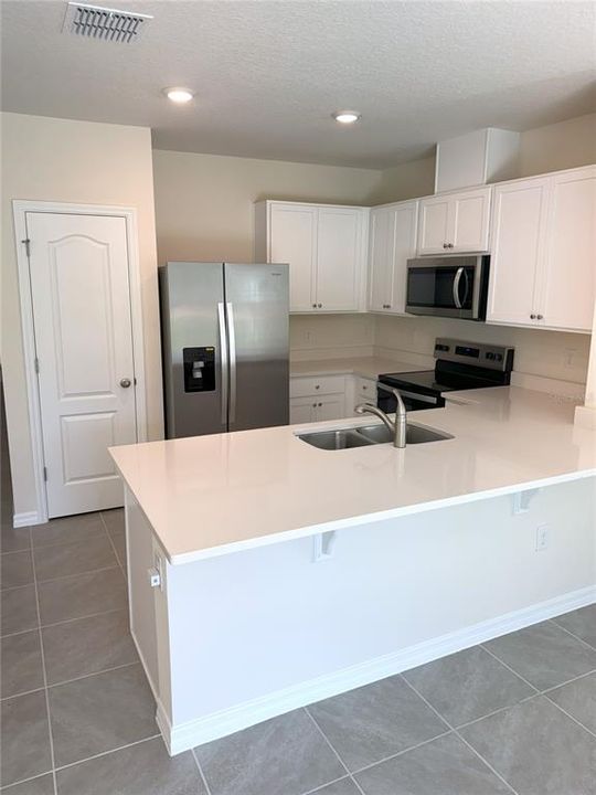 Kitchen - View from Living/Family Room Area